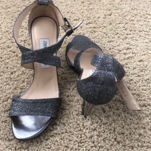 Jimmy Choos! Dressy Jimmy Choo wedges. Size 38.